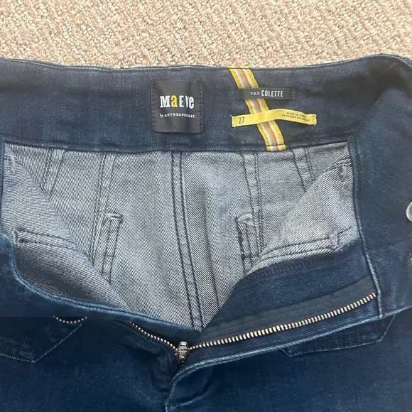 Colette Cropped Jeans by Maeve - Picture 3 of 3